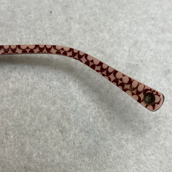 Coach Faye 118 Eyeglasses Light Rose 135 Frames Only - Picture 6 of 11